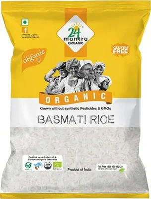 24 Mantra Organic Basmati Rice - 2 lb Pallets